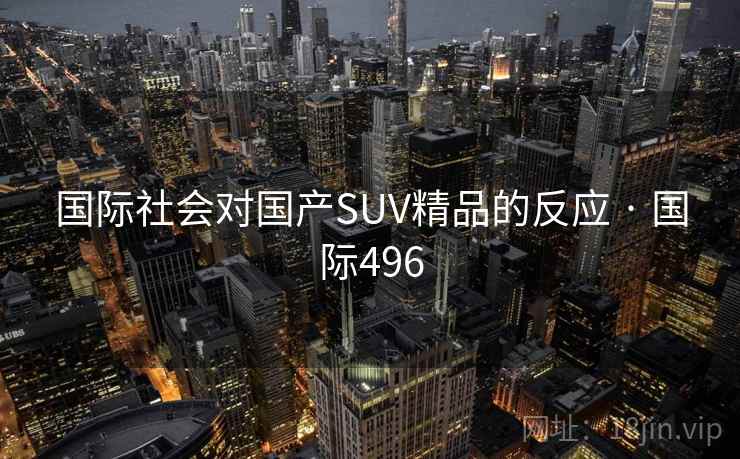 国际社会对国产SUV精品的反应 · 国际496  第2张