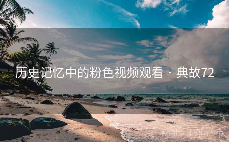 历史记忆中的粉色视频观看 · 典故72  第2张